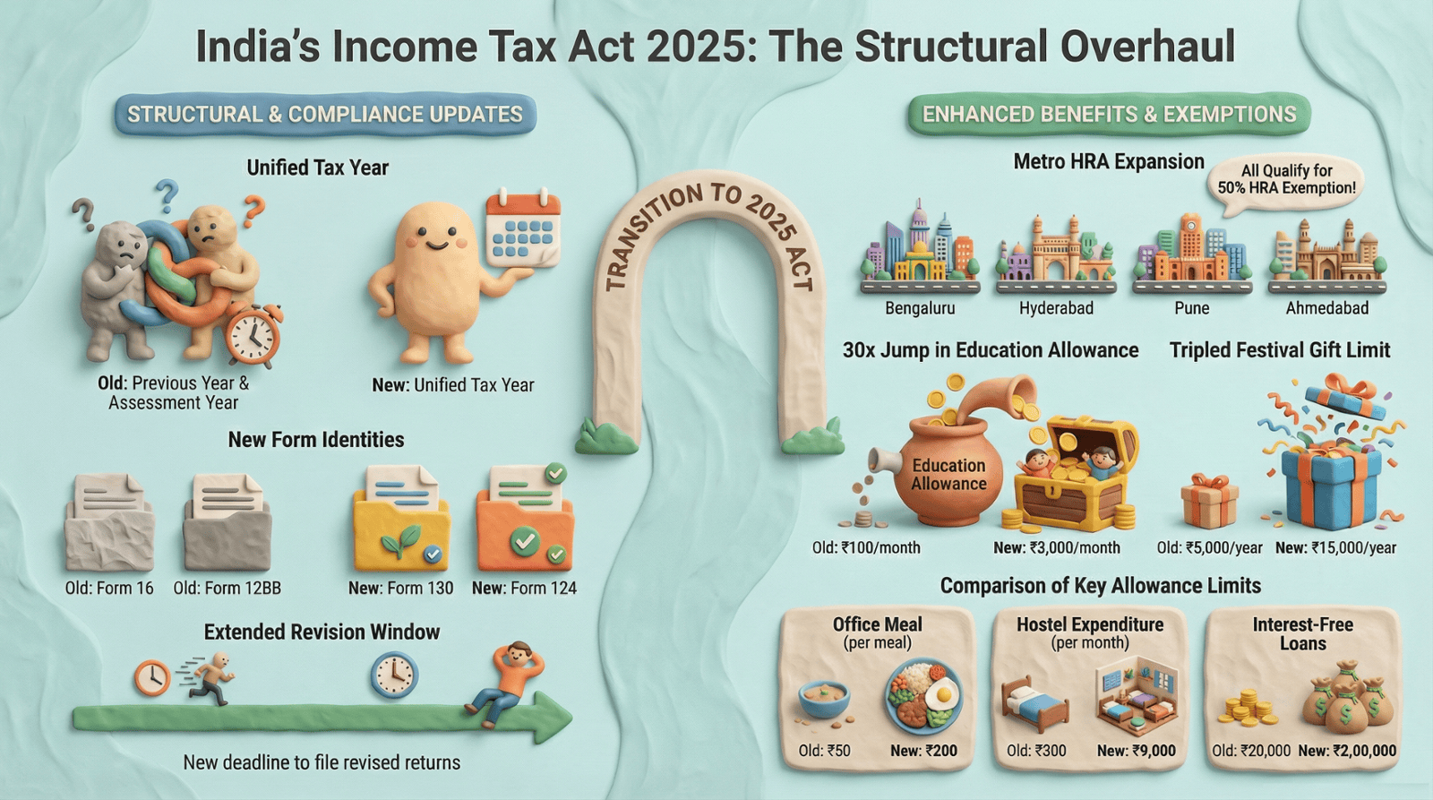 Navigating the New Income Tax Act : A Strategic Guide for HR Leaders and Founders